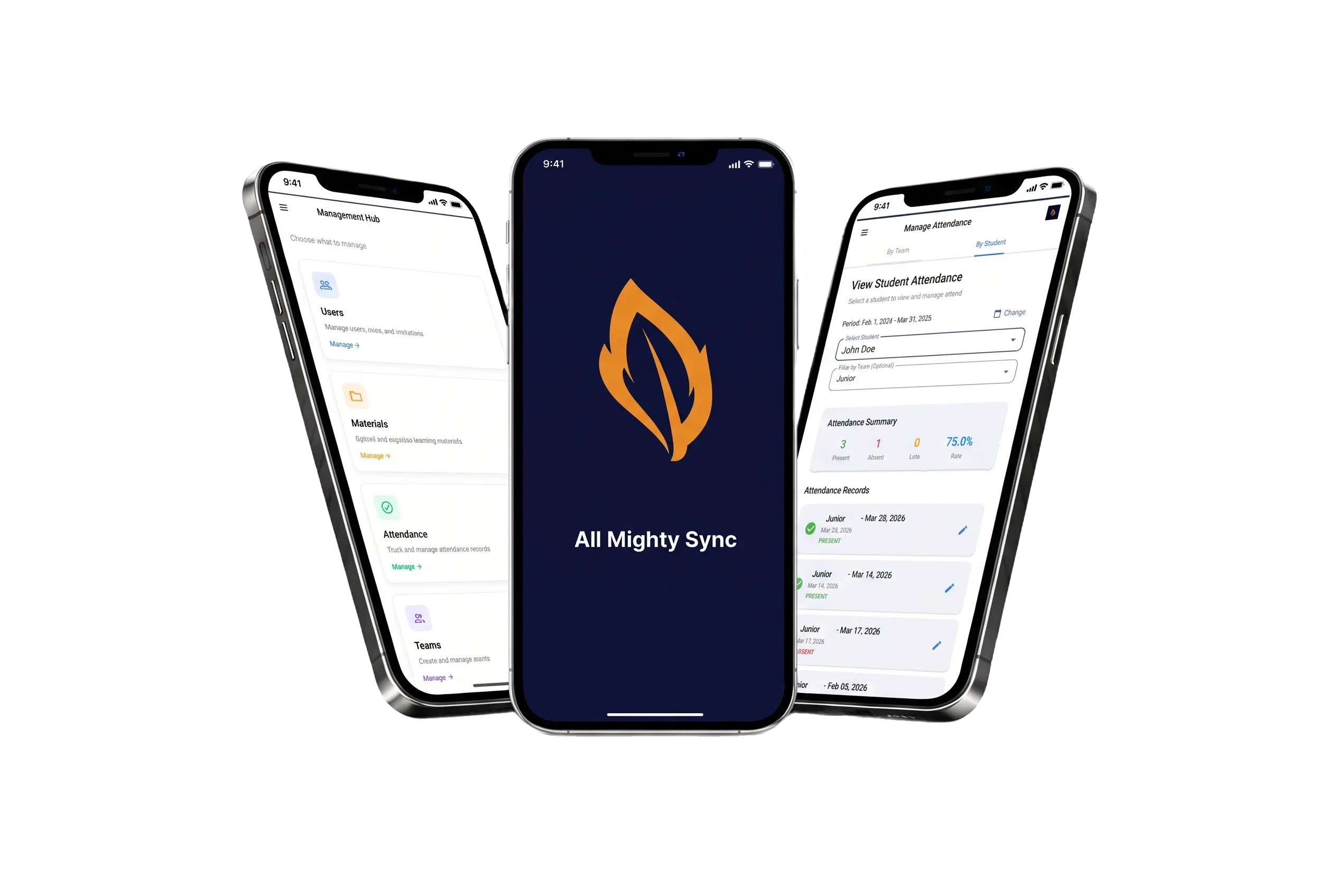 All Mighty Sync mobilna aplikacija